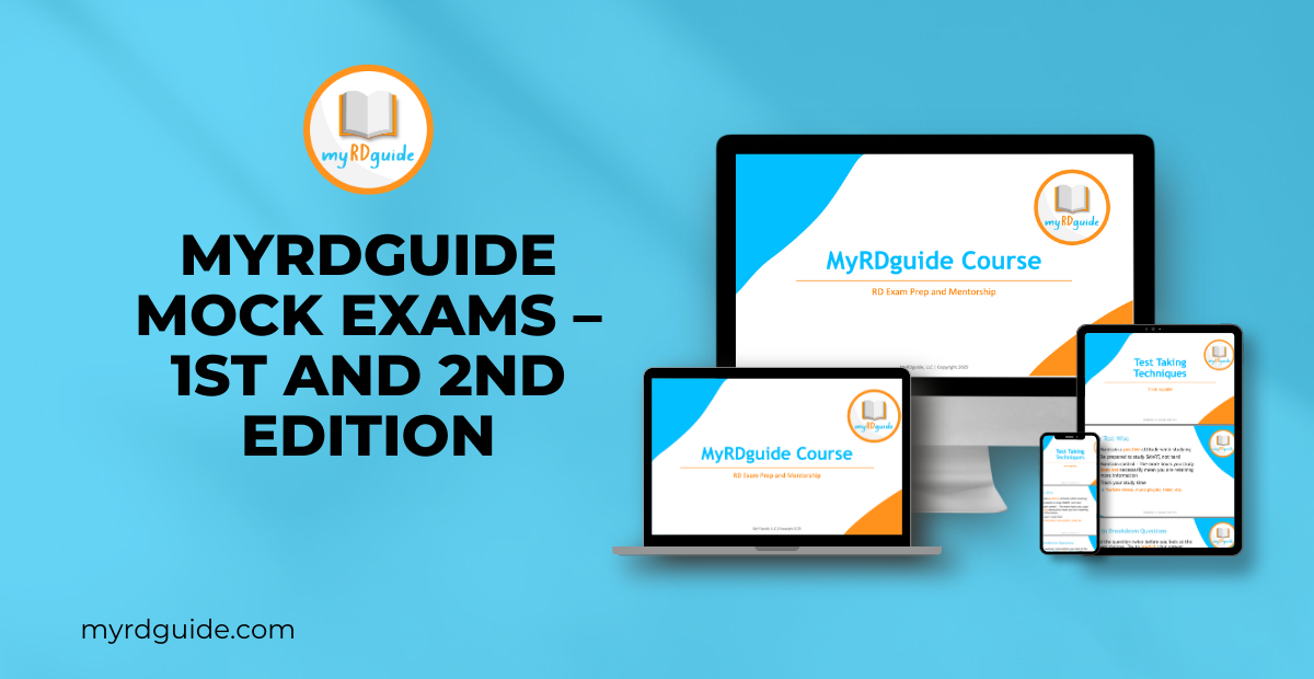 MyRDguide Mock Exams – 1st and 2nd Edition
